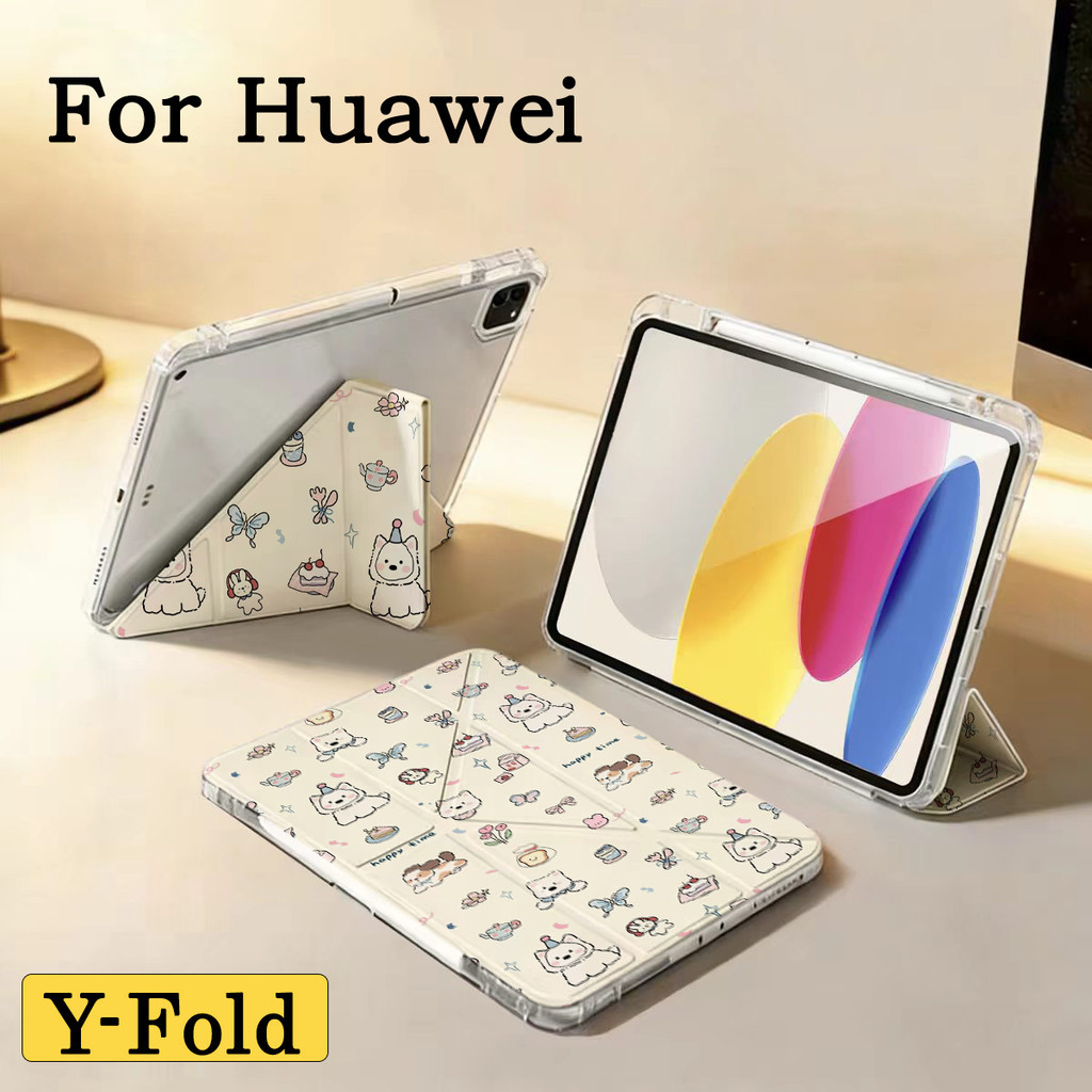 ประเภท Y เคสฝาพับ HUAWEI MatePad Pro 11 11.5 กันกระแทก MatePad 11/se10.4/10.4 วัสดุอะคริลิก Case เคสแท็บเล็ต Huawei