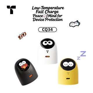 หัวชาร์จเร็ว TORRAS Big Eye จอสมาร์ท 60W PD Type-C สำหรับ iPhone MacBook