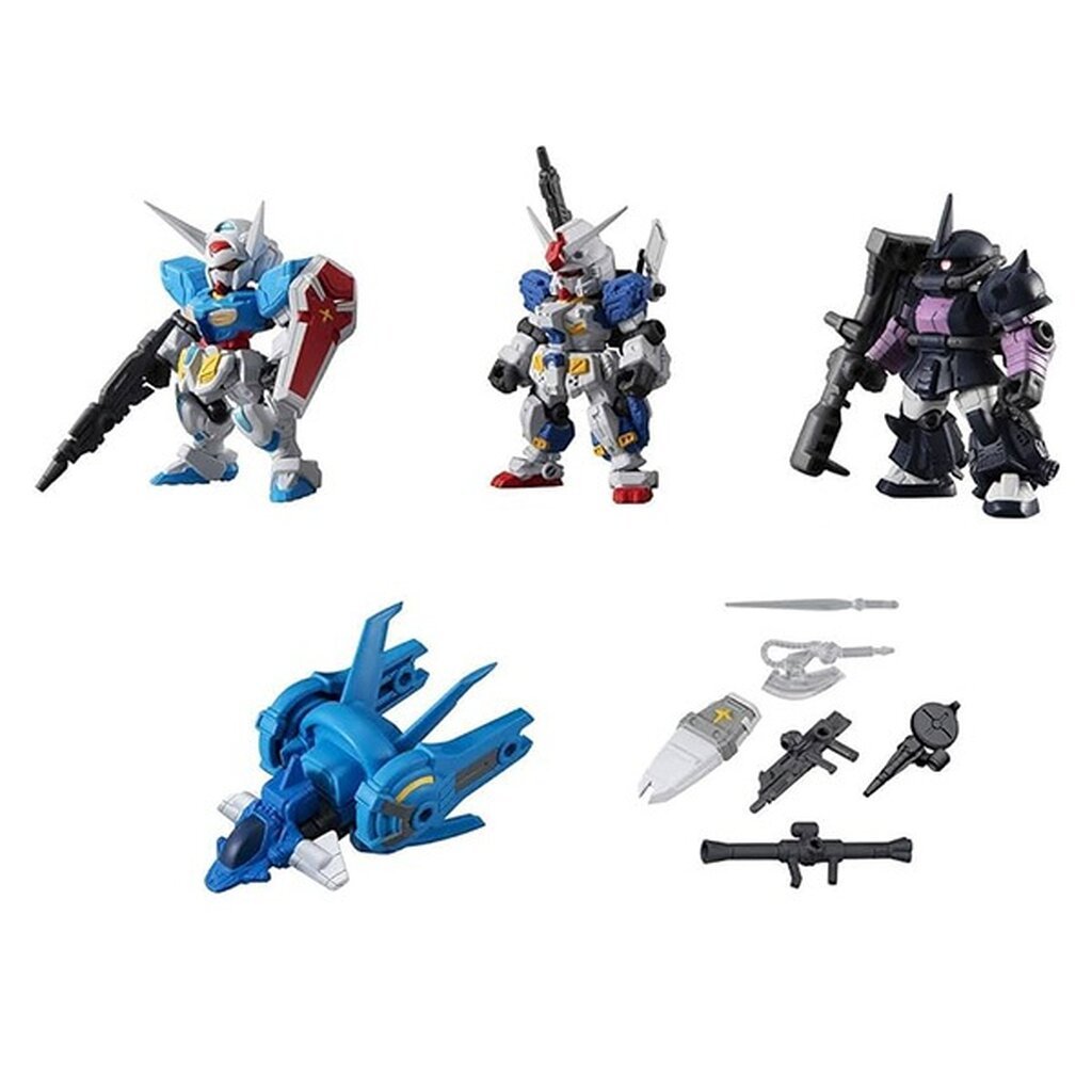 Bandai (ตัวเดี่ยว) Gashapon Gundam Mobile Suit Ensemble 12 4549660417170 (Gashapon)