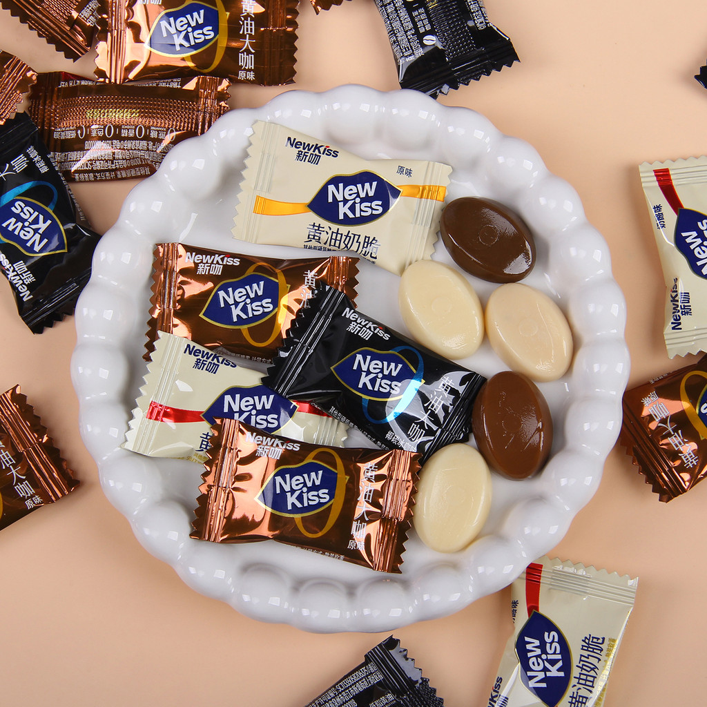 NewKiss New Kiss Butter Big Coffee Coffee Coffee Candy 0 Cane Candy 0 Chemical Gum 0 สี Low-Fat นําเ
