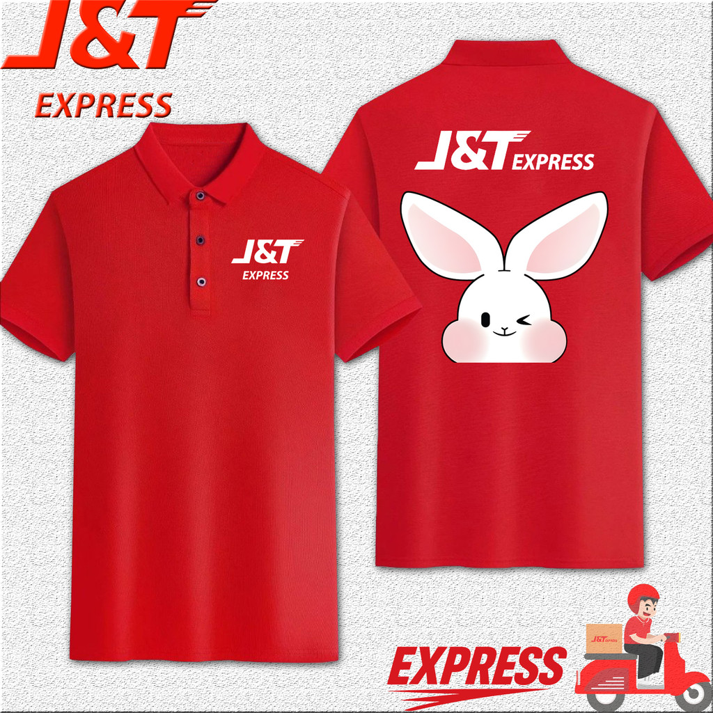 Polo คอเสื้อโปโล J&T เอ็กซ์เพรส ผ้าดี หนา นุ่ม สะดวกสบาย ทำงานได้อย่างแน่นอน S-3XL