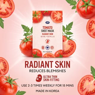 Boots Tomato Sheet Mask 20Ml บู๊ทส์ ชีท มาส์ก โทเมโท 20 มล.