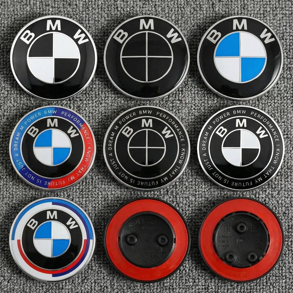 AAA 2 หลุม 3 หลุม Hood Emblem Trunk Badge BMW F20 F22 F23 F30 F80 F31 F34 F32 F82 F33 F10 F11 E81 E8