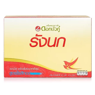 ดอกบัวคู่ เครื่องดื่มรังนกสำเร็จรูป สูตรไซลิทอล 45 มล. (Pack 6)