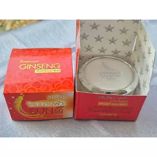 โสมนางฟ้า โสมกันแดด ค่าส่งถูก Sun SPF 50 ครีมกันแดด โสมนางฟ้า Premium Ginseng Protection UV-White