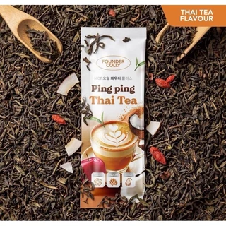 Ping Ping Thai Tea ปิ๊งปิ๊งชาไทย กลูต้าปิ๊งปิ๊ง ชาไทยปิ๊ง 1 ห่อ มี 30 ซอง