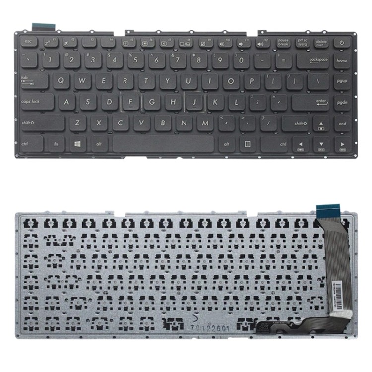 แป้นพิมพ์รุ่น US สําหรับ Asus VivoBook X441 X441S X441SA X441SC X441N X441NA A441NA A441SA A441SC F4