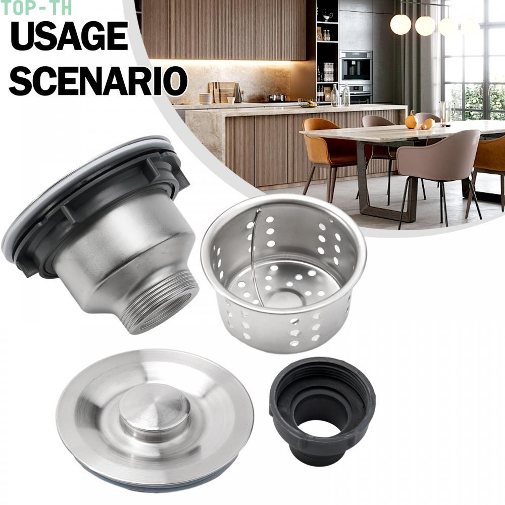 Efficient Stainless Steel Sink Drain Strainer for Excess Food Particles