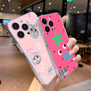 💎KingMall💎 เคสมือถือผู้หญิ กันกระแทกพรีเมียมบางเบากันรอยกันตก SAMSUNG A55 A54 A50 A30S A15 A14 A13 A05 A23 A16 A06