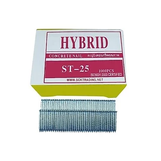 HYBRID ไฮบริด ลูกตะปูยิงคอนกรีต ลูกแม็กขาเดี่ยว ทุกเบอร์ st ST18 ถึง ST64 บรรจุ 1000 นัด