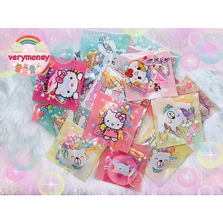 ยางมัดผม จีบลูกค้า แถมลูกค้า สีพาสเทลหวานมาก ซองละ 1 บาท