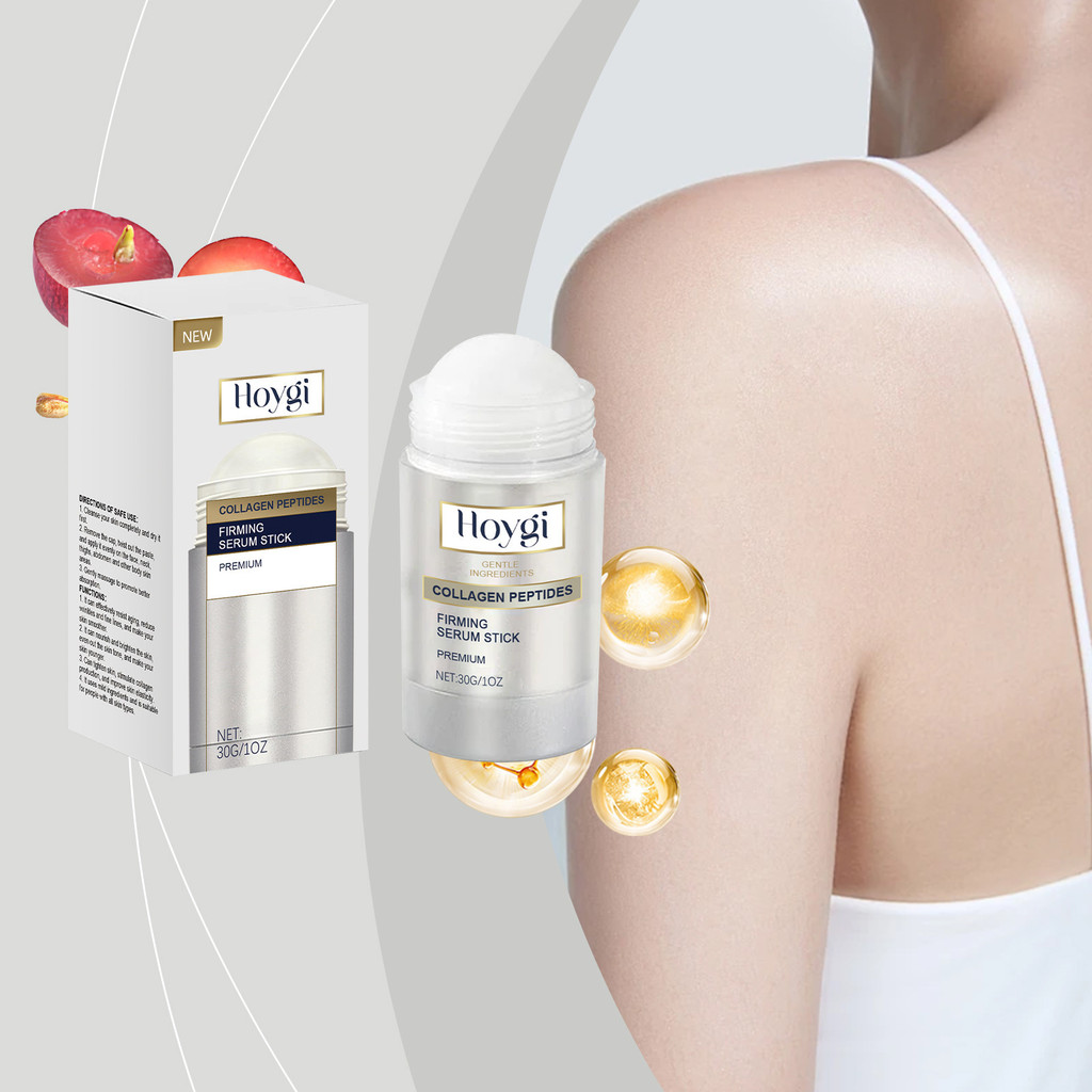 [คลังสินค้าพร้อม] HOYGI Collagen Peptide Stick Skin Moisturizing Shiny Soft Body Facial Care Stick W