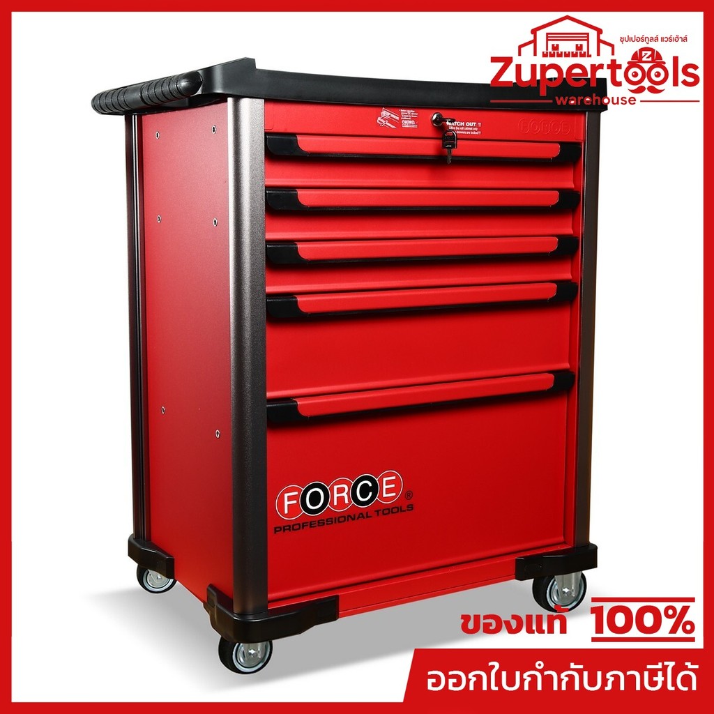 10215R-220K ตู้เครื่องมือ 5ชั้น+220 ชิ้น
