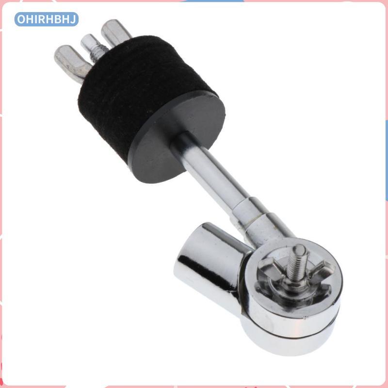 [ohirhbhj] Cymbal Stacker ติดตั้ง Cymbal Stand Holder Heavy Duty Silver Cymbal Stand Boom Arm สําหรั