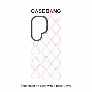 【แผ่นหลังแม่เหล็ก】For Samsung S24-26,CASEBANG Sweet Series เคสแม่เหล็ก ImagiSnap, เปลี่ยนกลับ, ป้องกันการตกกระแทกทหาร