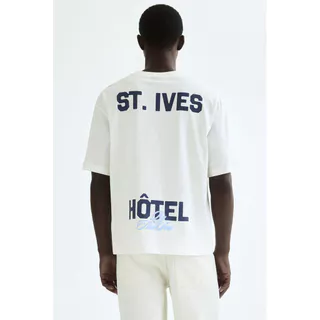 H&M(เอชแอนด์เอ็ม) เสื้อยืดพิมพ์ลายทรงสบาย ผู้ชาย 1344928_2
