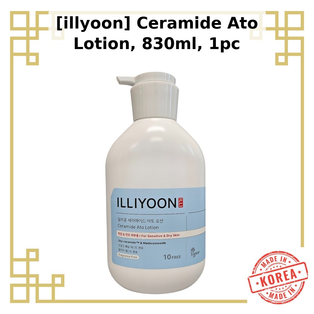 [illyoon] Ceramide Ato Lotion, 830ml, 1pc / Korean Ceramide Lotion / Deep Moisture / ของแท้ 100% by 