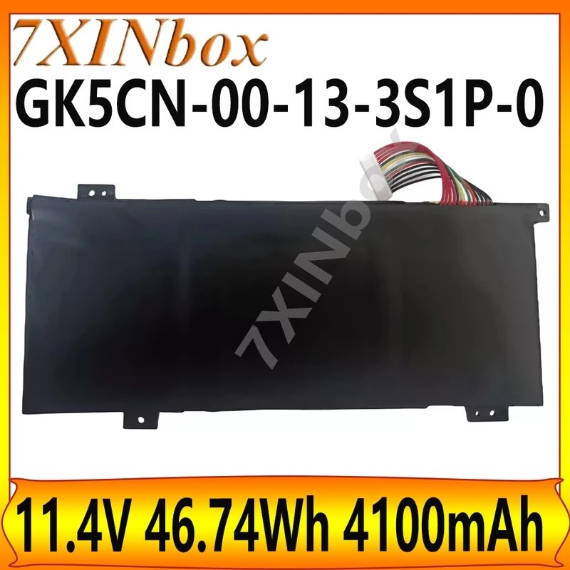 7XINbox GK5CN-00-13-3S1P-0 11.4V 4100mAh 46.74Wh แบตเตอรี่แล็ปท็อปสําหรับ Getac สําหรับ Medion Eraze