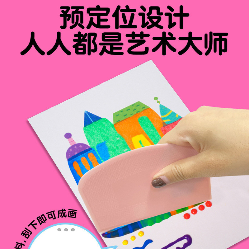 Rainbow Scratch Art Bookmark Craft Kit, DIY Pointillism Scratch Paper Set สําหรับเด็กและผู้ใหญ่, Cre