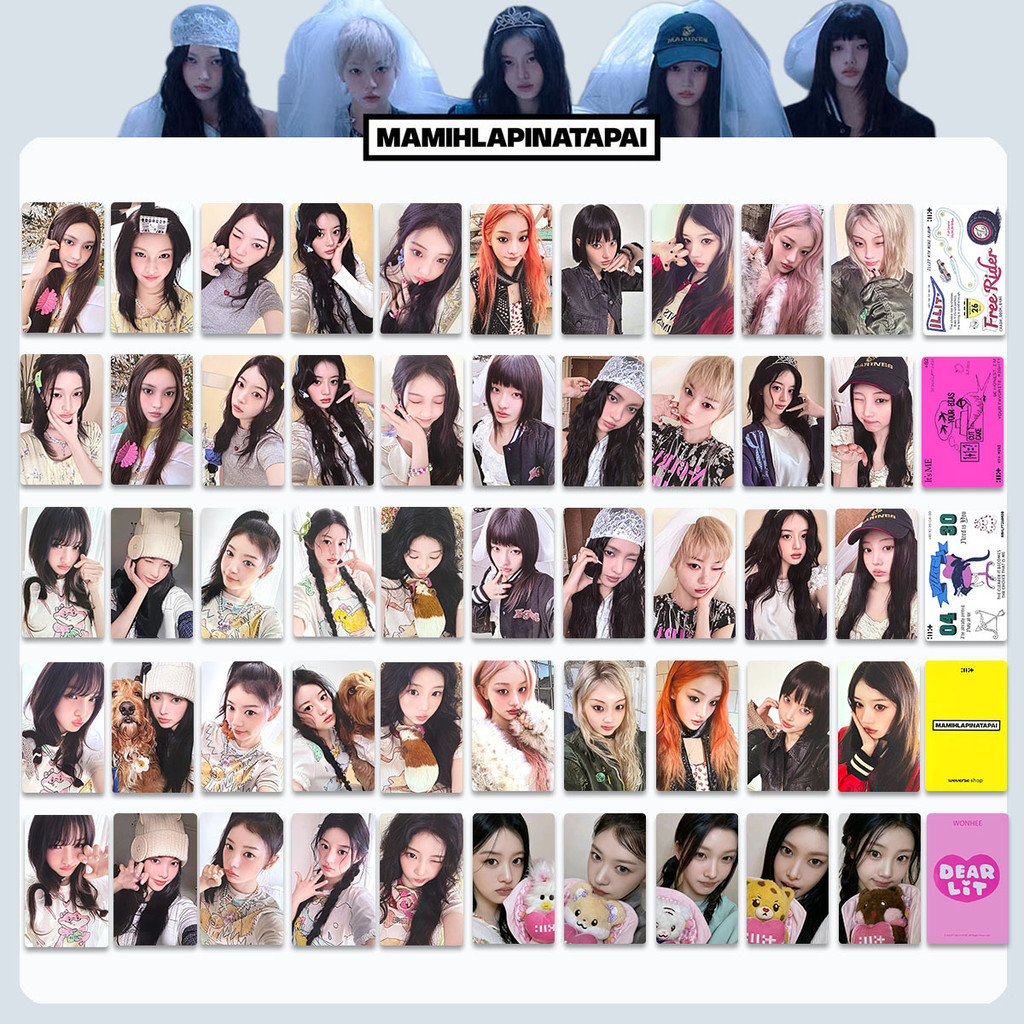 ILLIT ของขวัญ ILLIT MAMIHLAPINATAPA อัลบั้ม Photocard การ์ดพิเศษ GRWM การ์ดสุ่ม
