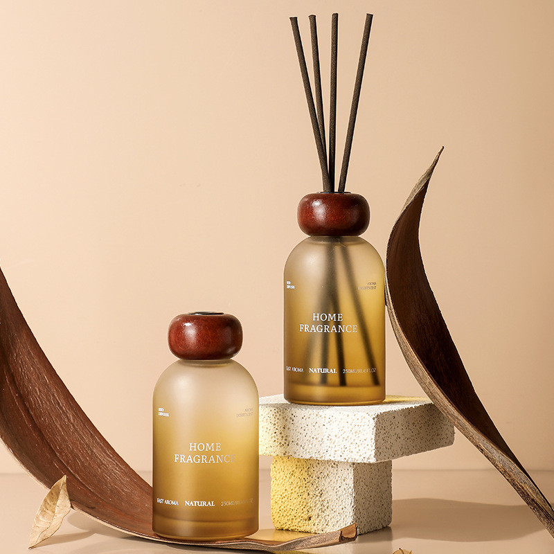 Preferred#Wooden fragrance diffuser without flame, high-end bedroom home fragrance, indoor bathroom 