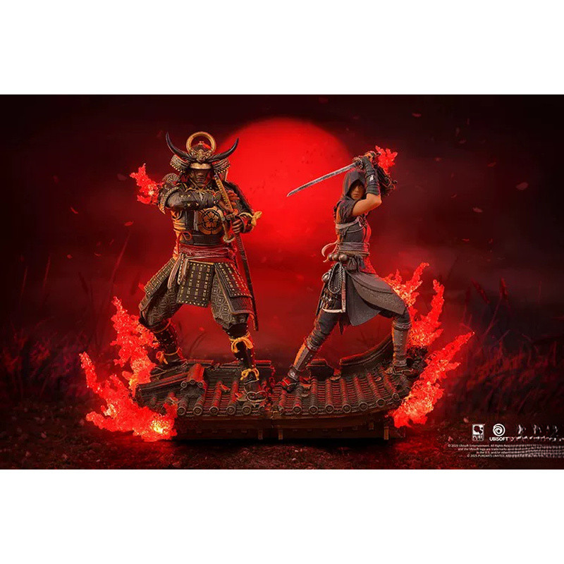 Authentic PureArts Licensed AC Shadows Naoe Yasuke Luxury Statue Figure