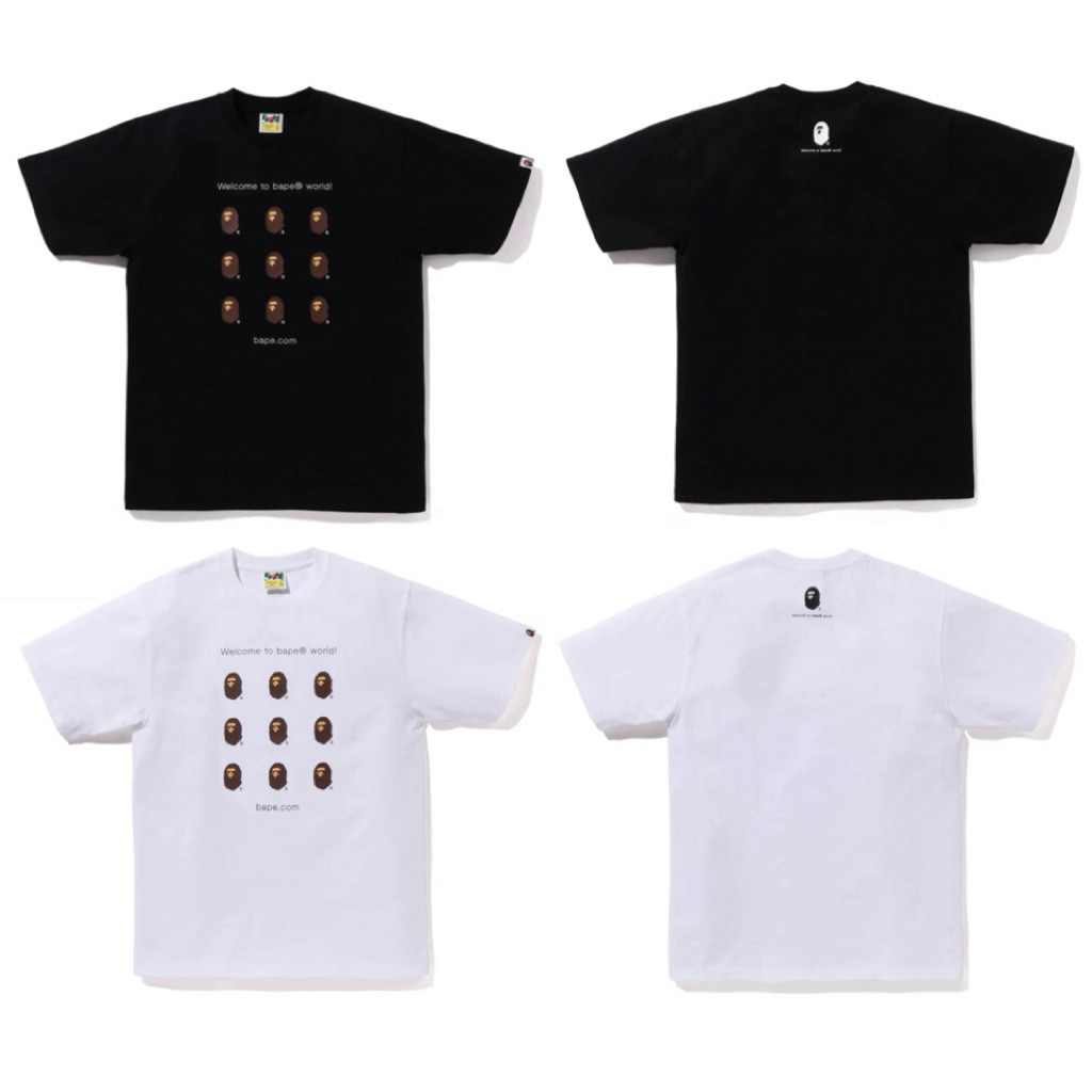 [พร้อมส่ง]  เสื้อยืด A Bathing Ape Bape ลาย BAPE.COM TEE ของแท้ 💯% จากญี่ปุ่น