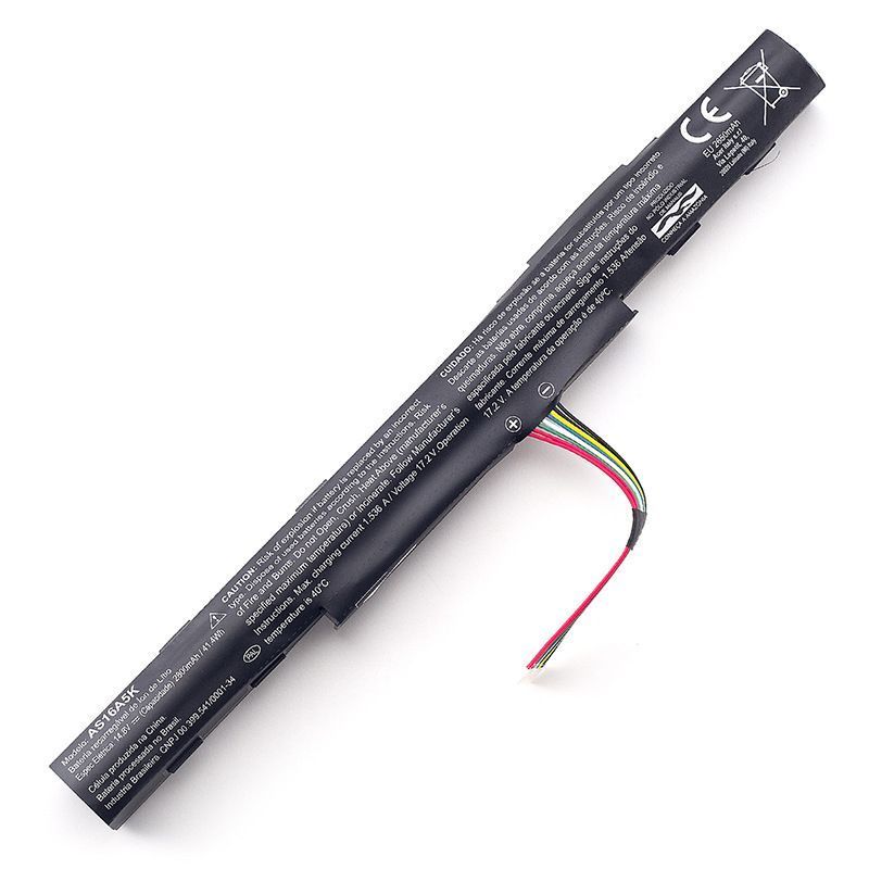 แบตเตอรี่ใหม่ AS16A5K/N16Q1/N16Q2 สำหรับ Acer TMP249/TMP259