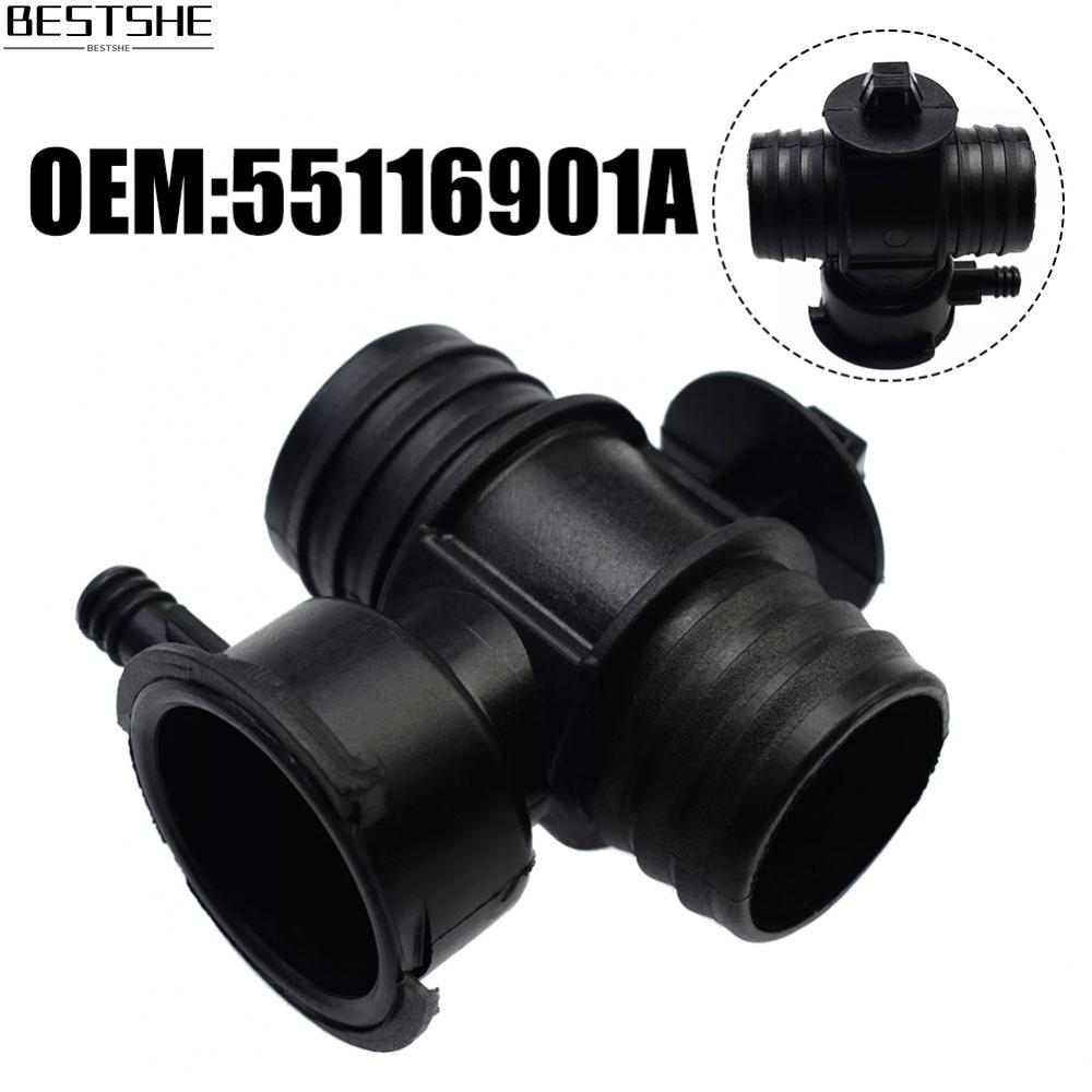 คอฟิลเลอร์หล่อเย็นหมายเลข OEM 55116901เปลี่ยนตรงสีดํา