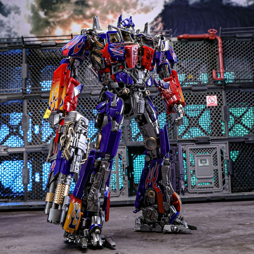 Transformers Toy King Kong CT-10 Optimus OP คอลัมน์ Super Leader Movie 1 หุ่นยนต์ฟิกเกอร์โมเดลสําเร็จรูป