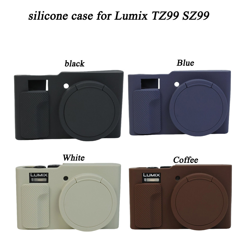 เหมาะสําหรับกระเป๋ากล้อง Panasonic Lumix TZ99 / ZS99 tz99 เคสซิลิโคน zs99 เคสยางนุ่ม