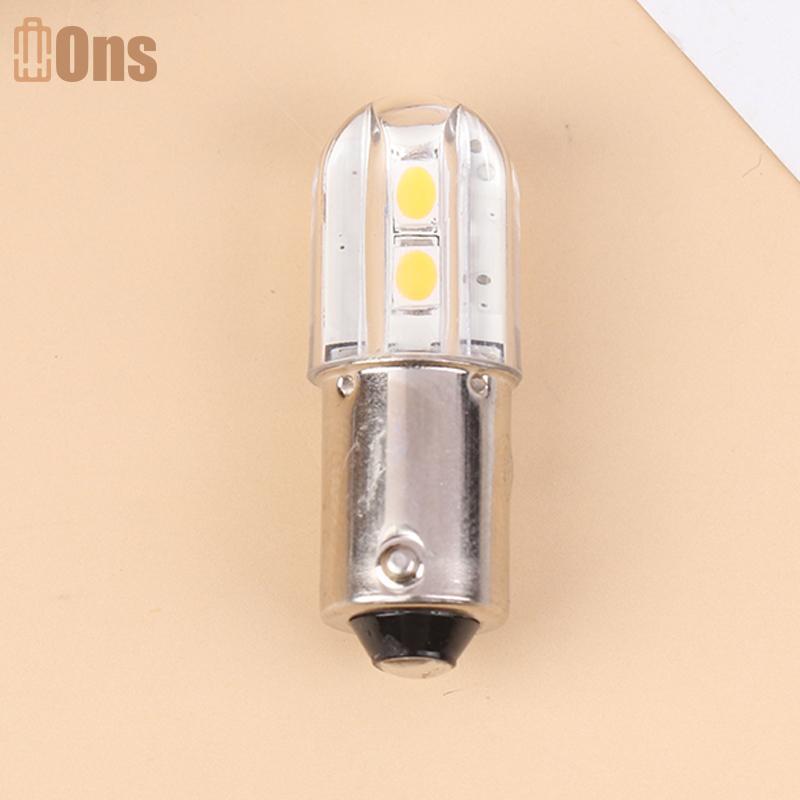 Ons BA9S 6V หลอด LED 4LED อัพเกรดสําหรับไฟฉายไฟหน้าโคมไฟจักรยานที่