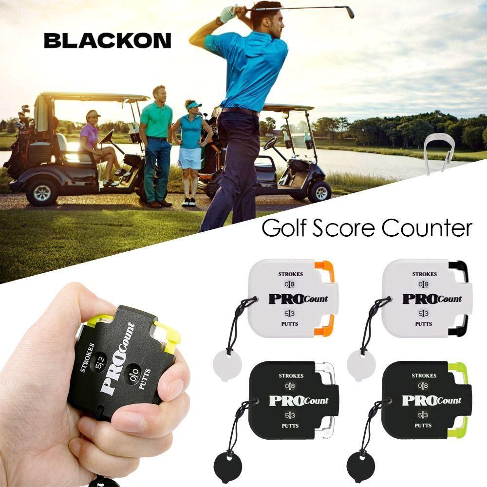 BLACKON Golf Score Counter อุปกรณ์กอล์ฟแบบพกพา Outdoor Putt Score Counter