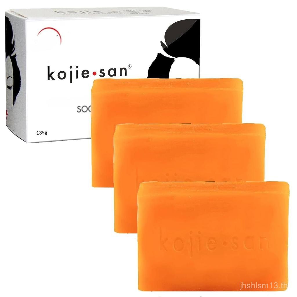 Kojie4 Bright x Soap Tea Tree Oil ประกอบด้วยลบ san Soap Bar Skin Wakoji Dark Spots Original Gram 135