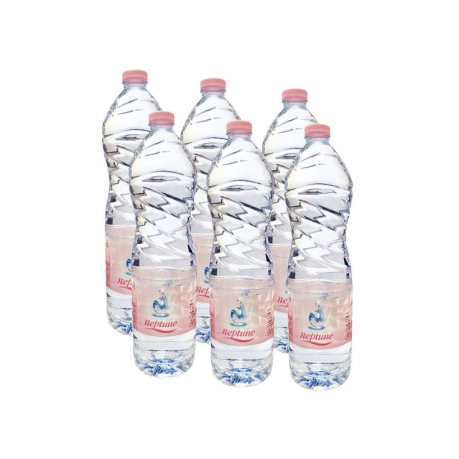 เนปจูน น้ำดื่ม Neptune Drinking Water 1.5ltr. Pack6