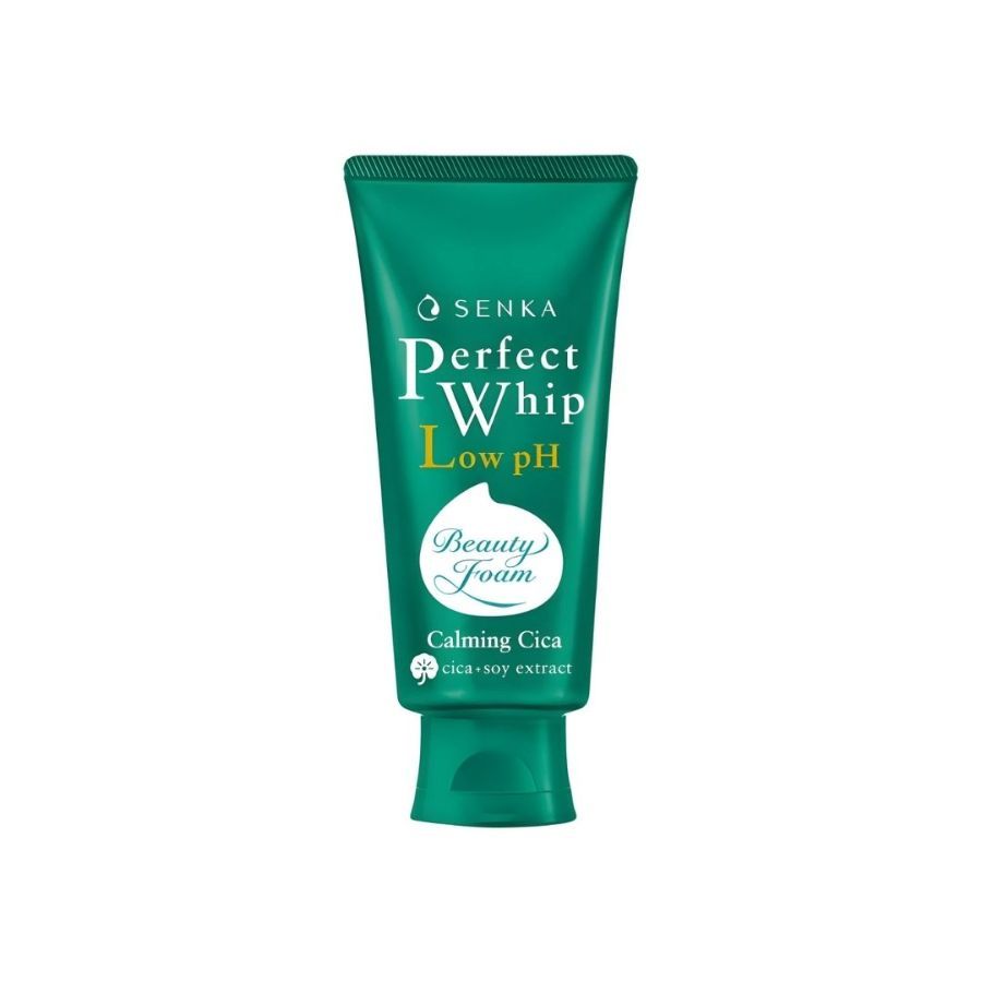 เซนกะ เพอร์เฟ็ควิปโลว์พีเอชคาล์มมิ่งซิก้า Senka Perfect Whip Low pH Calming Cica 100g.