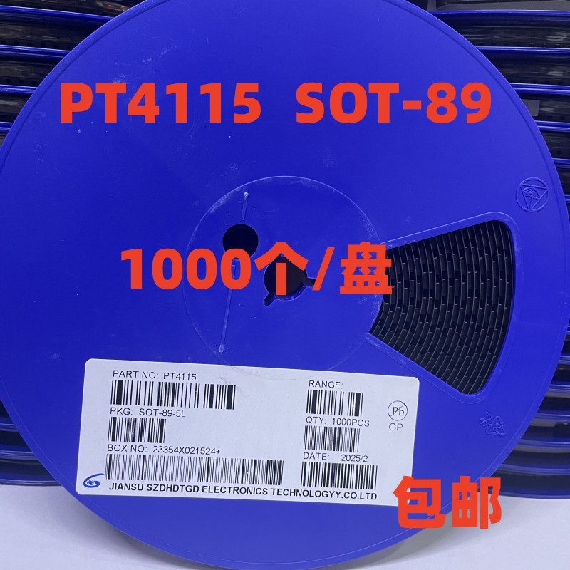 Patch PT4115 PT4115B89E SOT-89 LED ไดรฟ์กระแสไฟคงที่ IC/Step-Down Converter 1A 30V