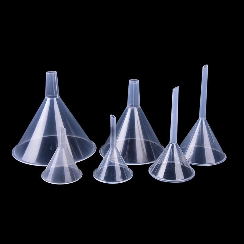 [S&H] 1X Lab มินิพลาสติกใสบรรจุช่องทางสําหรับ Atomizers ขวดกระจายน้ําหอม {TH}