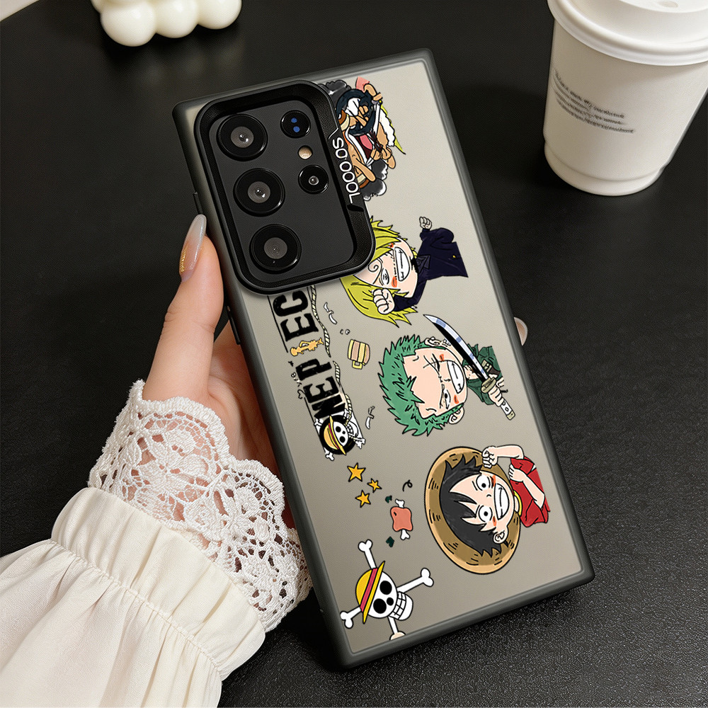 เคส IMD Samsung One Piece,Cool สําหรับ Samsung Galaxy S25 Ultra,Galaxy A56,A06,Galaxy A17,A03s