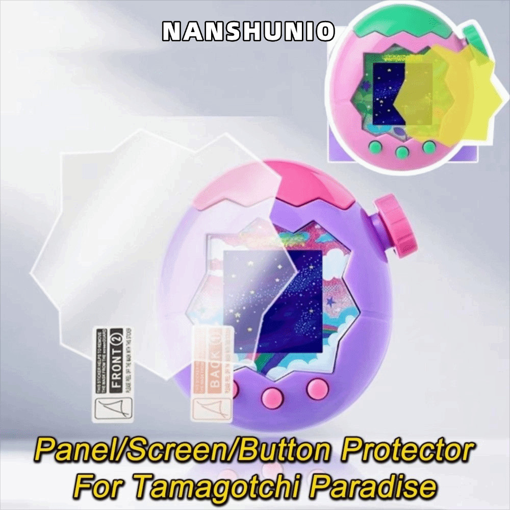 NANSUNIO 1/3 ชิ้นฟิล์มป้องกันหน้าจอ,TPU สีเหลือง HD ฝาครอบป้องกันแผงป้องกันรอยขีดข่วน,ตัวหน้าจอแบบนุ