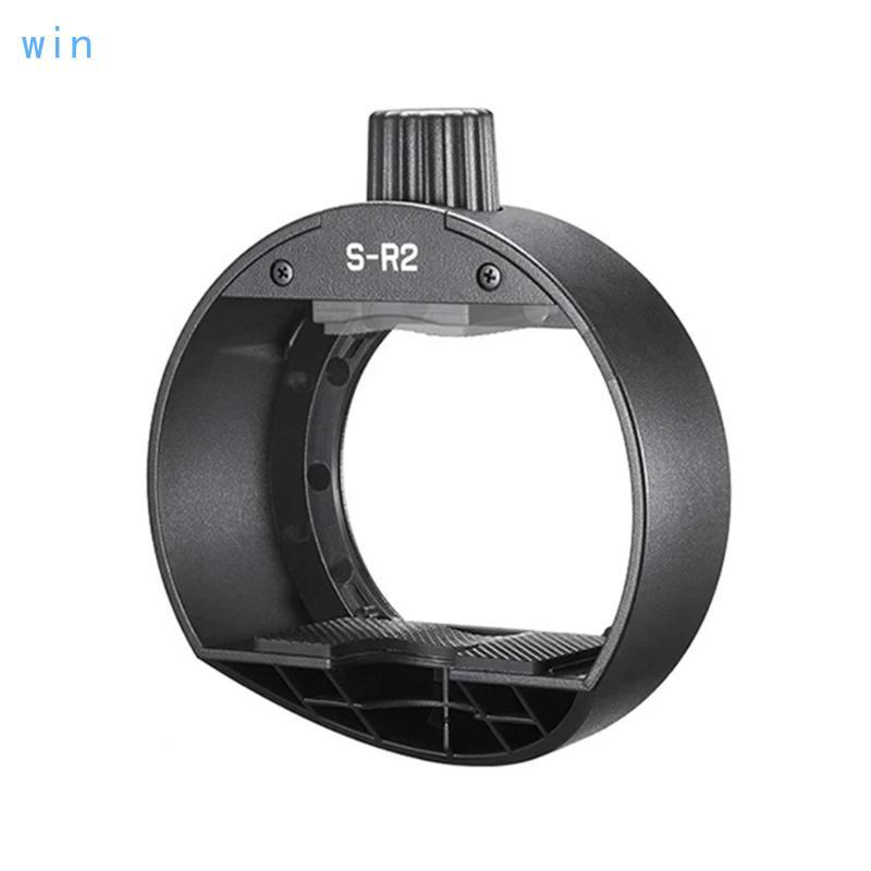 Win หัวกลมอุปกรณ์เสริมอะแดปเตอร์ S-R2 สําหรับ AD200 V860III V850III TT685III TT600 TT520III แฟลชติดต