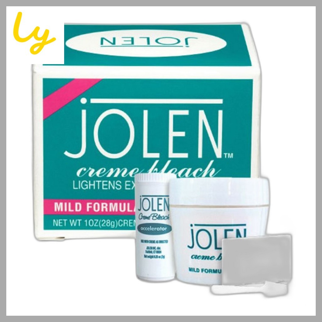 [jolen] ครีม Bleach Mild, 35g, 1 ชิ้น / ครีมฟอกขาวเกาหลี / Gentle Hair Lightening / ของแท้ 100% โดย 