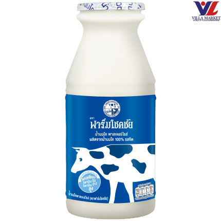 Chokchai Fresh Milk 200 Cc. นมสดพาสเจอร์ไรส์โชคชัย รสจืด 200 ซีซี