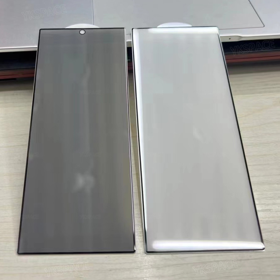 HD /ความเป็นส่วนตัว Anti Spy Clear ป้องกันหน้าจอภายนอกสําหรับ Samsung Galaxy Z พับ 8 Ultra Fold8 กว้