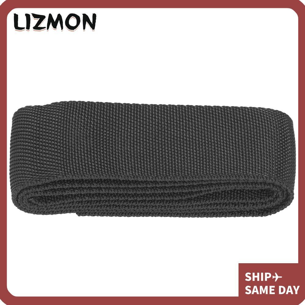 LIZMON Winch เชือก, 1.97in สีดําสายลาก,หลายฉาก Universal โพลีเอสเตอร์ Recovery Line Sleeve Recovery 