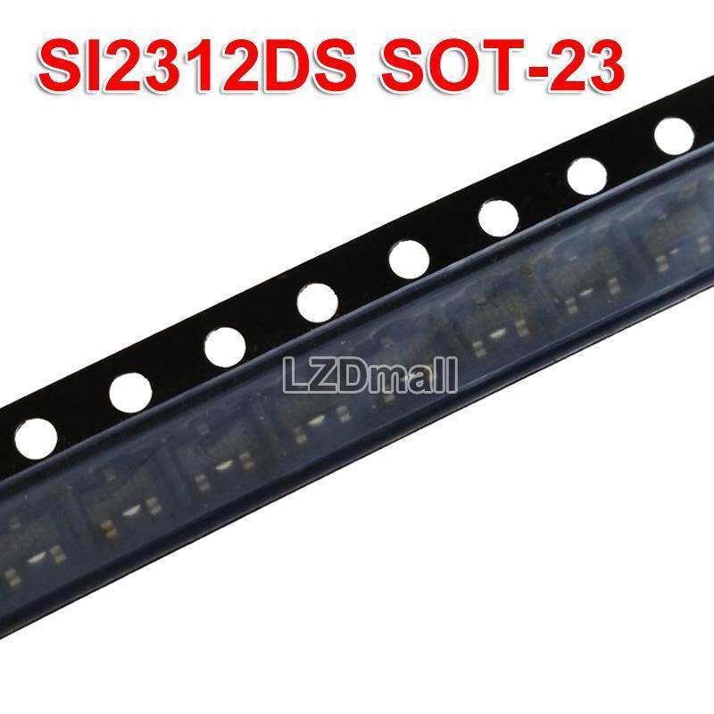 50 ชิ้น SI2312 SI2312BDS-T1-ES AE9T SMD SOT-23 SOT23-3 N-Channel MOSFET ทรานซิสเตอร์