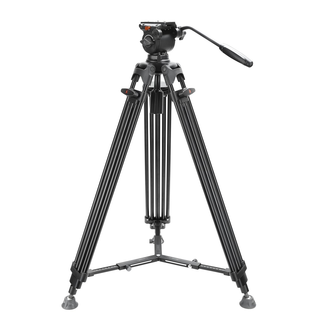 E-IMAGE EK522 Professional 75 มม.ขนาดชามอลูมิเนียม Photo Pro ขาตั้งกล้องชุดความจุโหลด 6 กก.สําหรับกล