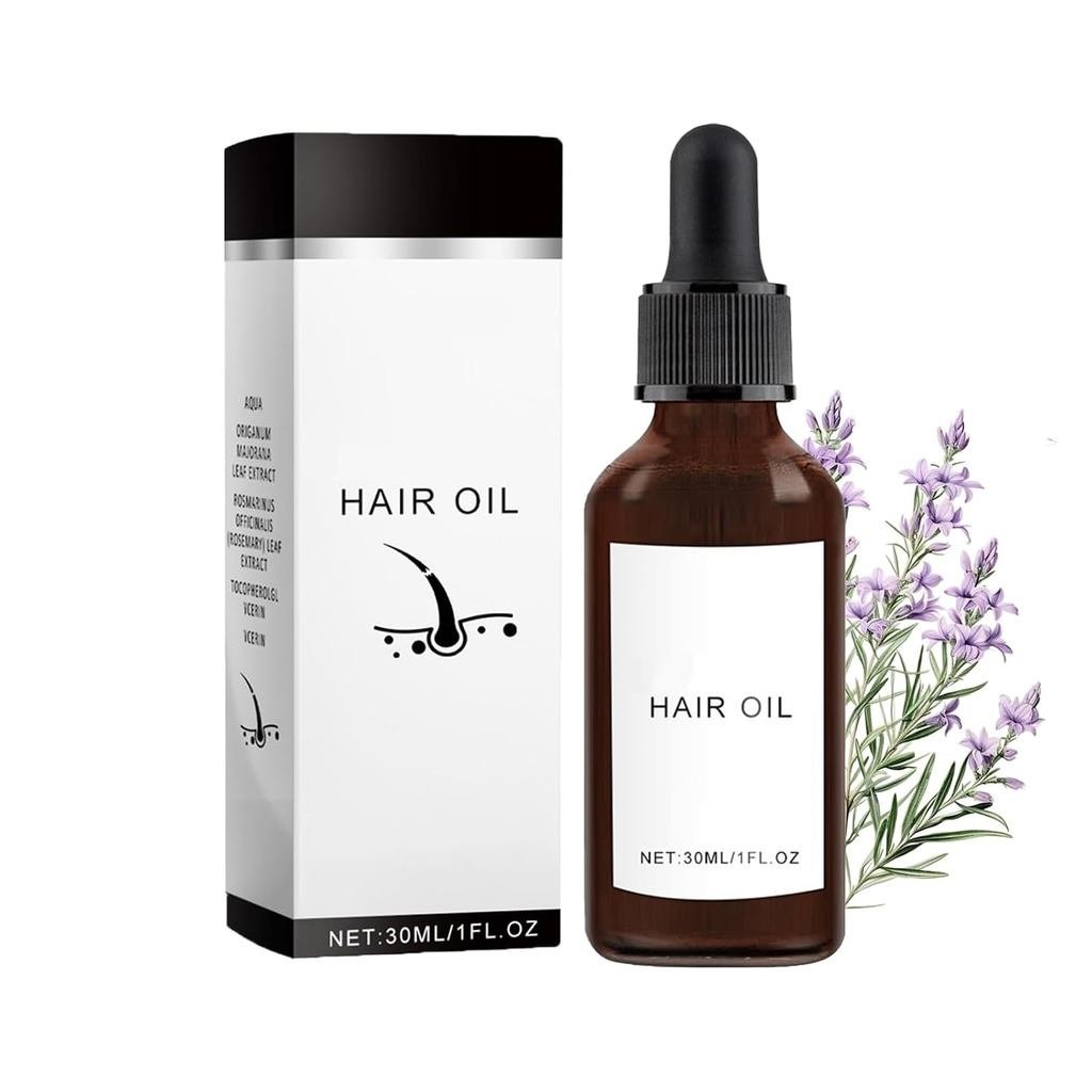 Volora Natural Hair Growth Oil, Volora Rosemary Hair Oil, Rosemary Castor Oils สําหรับการเจริญเติบโต
