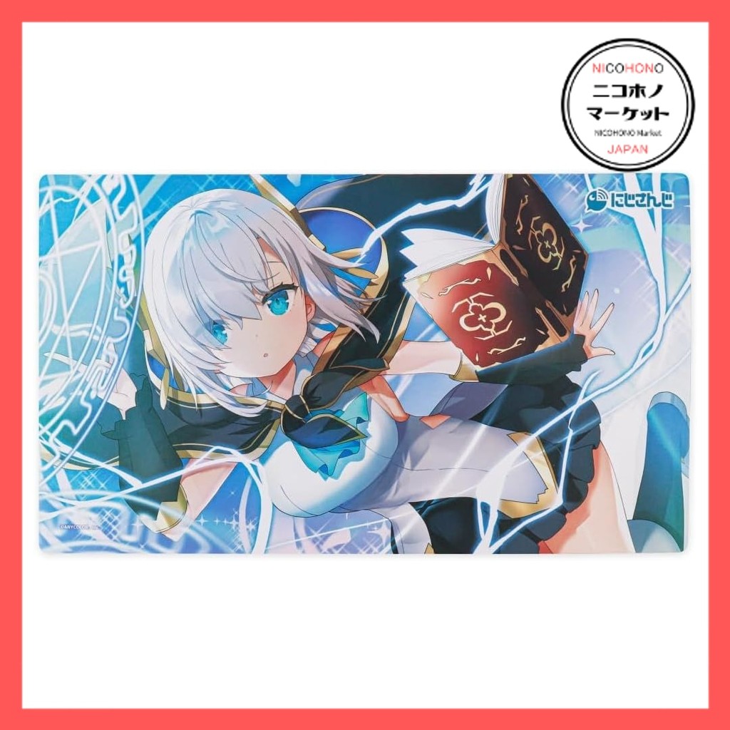 Direct From Japan！　Large rubber mat Ars Almar Nijisanji [Rubber mat goods]　NIcoHONo