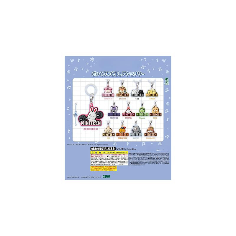 MIN'ITEEN Puffed Mark Accessories [Complete Set of 13 Types] Gacha Gacha Gacha
